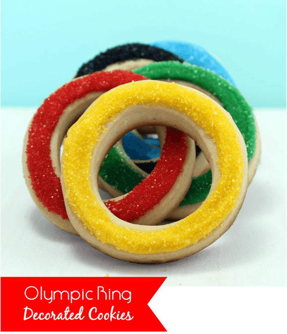 Olympic Ring Cookies