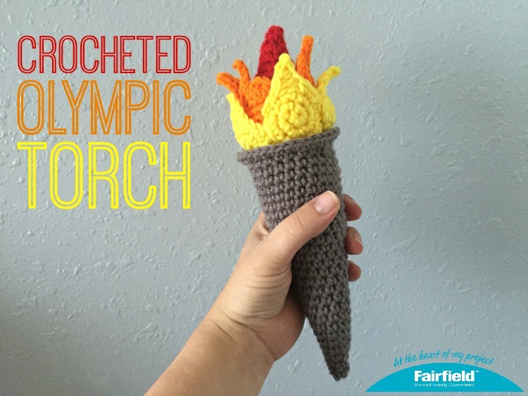 Olympic Crocheted Torch