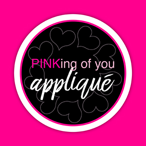PINKing of You – FREE Embroidery Design & Video