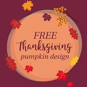 Thanksgiving DIY & Embroidery Inspirations with FREE Design