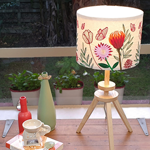 Read more about the article Illuminate Your Space with Machine Embroidery: A Lamp Shade Makeover